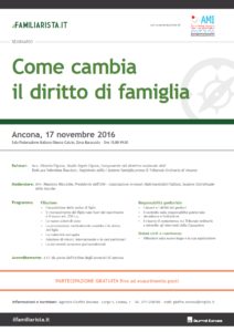 Come cambia il diritto di famiglia @ Ancona, Sala FIGC | Ancona | Marche | Italia