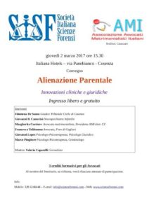 Alienazione Parentale Innovazioni cliniche e giuridiche @ Cosenza - Italiana Hotels | Cosenza | Calabria | Italia