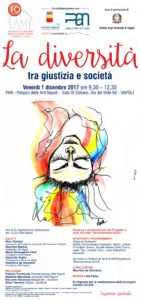 La diversità: tra giustizia e società @ Palazzo delle Arti Napoletane | Napoli | Campania | Italia