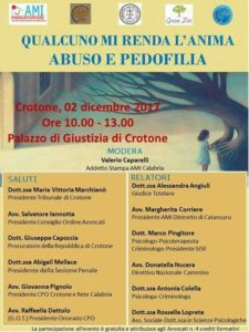 QUALCUNO MI RENDA L'ANIMA. ABUSO E PEDOFILIA @ Tribunale di Crotone | Crotone | Calabria | Italia