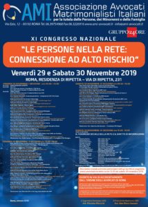 XI CONGRESSO NAZIONALE AMI - LE PERSONE NELLA RETE: "CONNESSIONE AD ALTO RISCHIO" @ Residenza di Ripetta - Roma